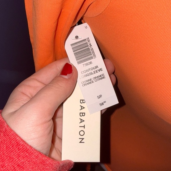 Aritzia Babaton Contour Long Sleeve Bodysuit - Picture 3 of 4